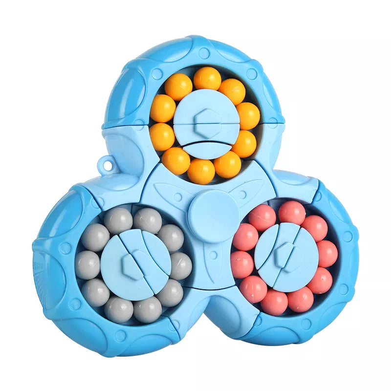 HexaSpin Fidget Toy: Educational Magic Disk for Kids