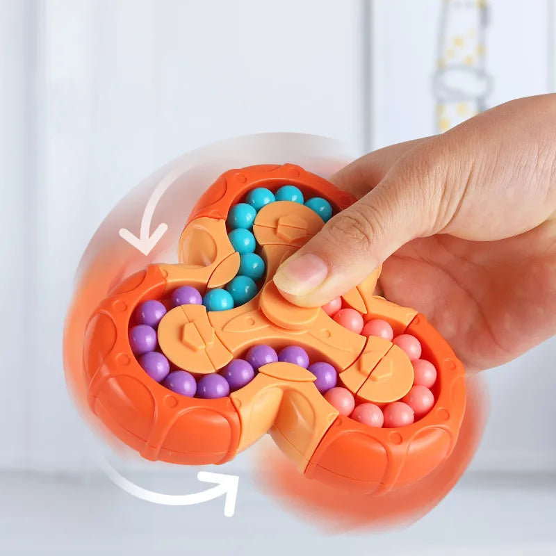 HexaSpin Fidget Toy: Educational Magic Disk for Kids