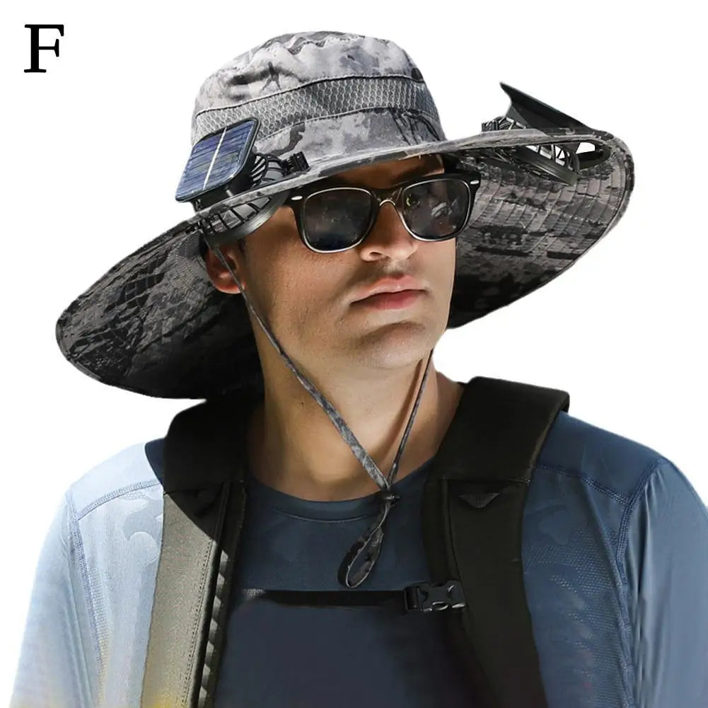 Solar Fishing Hat