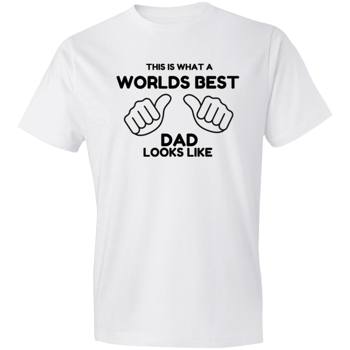 World's Best Dad Lightweight T-Shirt