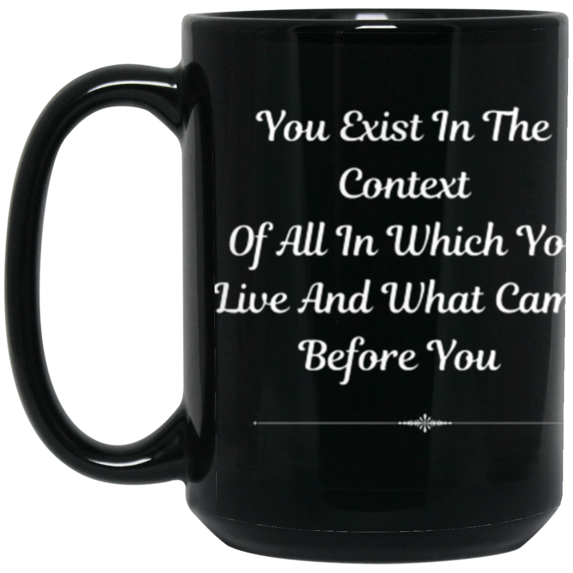 cc tree 15 oz blk mug back (4) 15oz Black Mug