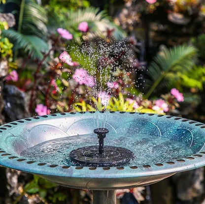 Ultimate Solar Oasis Garden Fountain