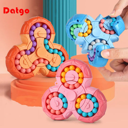 HexaSpin Fidget Toy: Educational Magic Disk for Kids