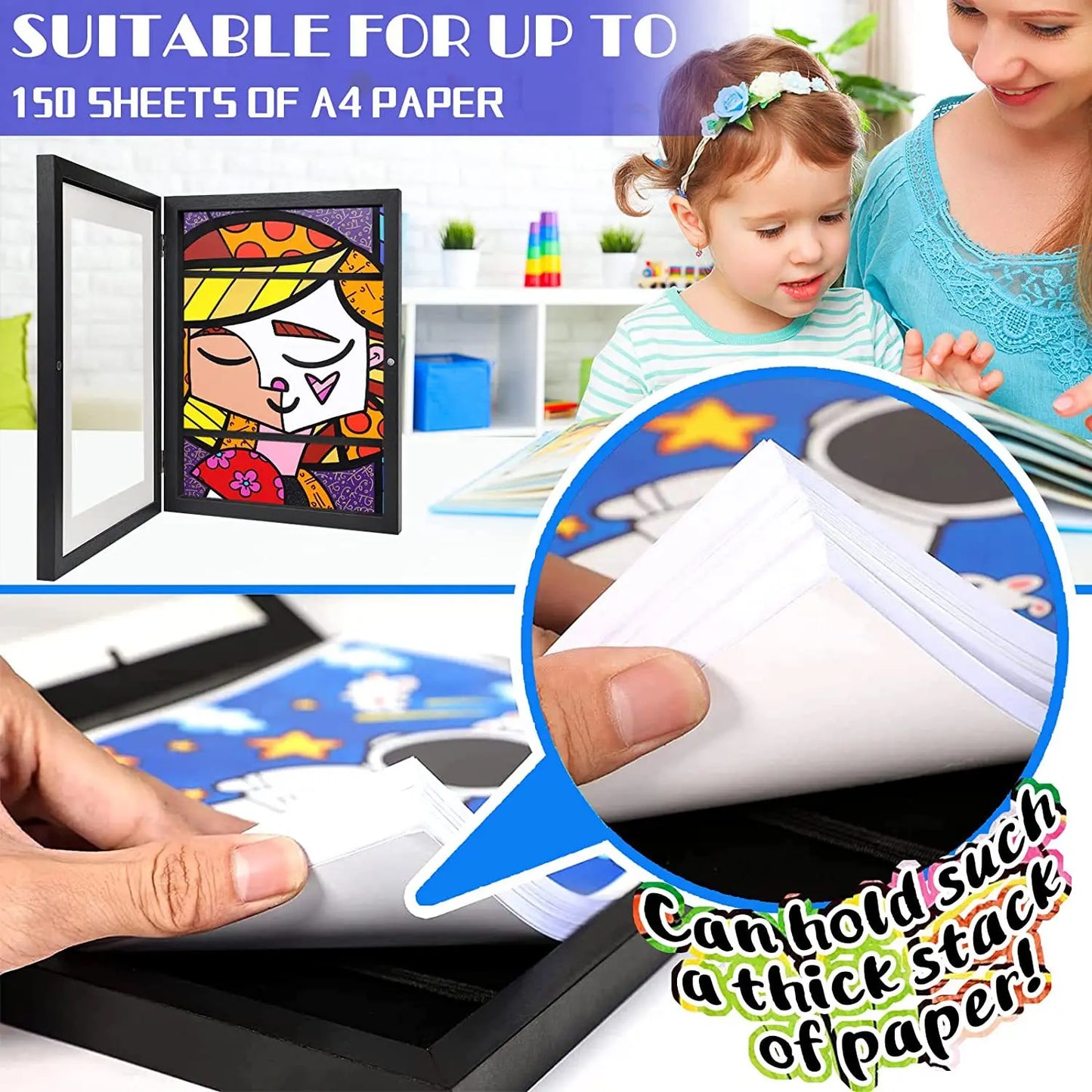 Kid's Art Magnetic Masterpiece Frame