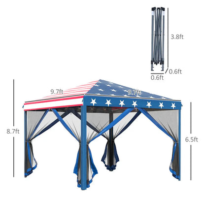 American Backyard Pop Up Canopy