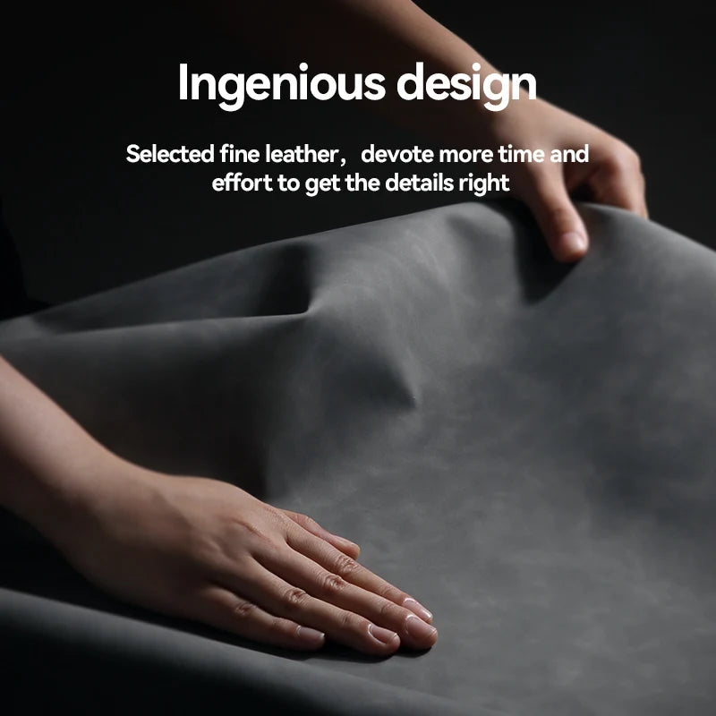 Magnetic Sheepskin Leather Case For Samsung