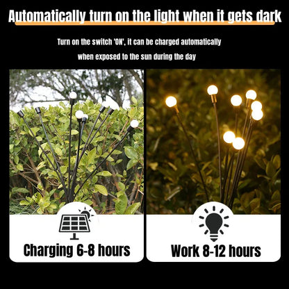 Solar Firefly Garden Lights