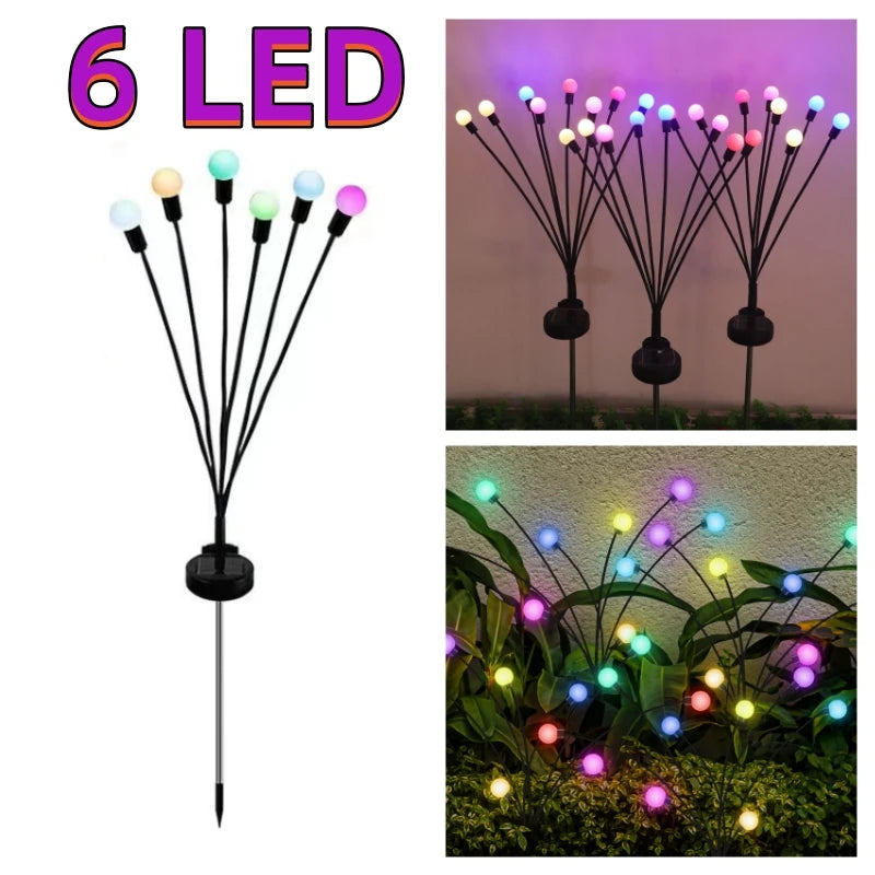 Solar Firefly Garden Lights