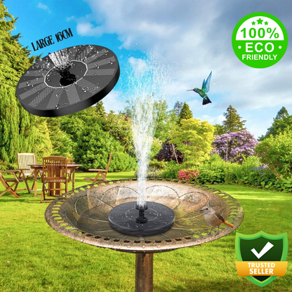 Ultimate Solar Oasis Garden Fountain