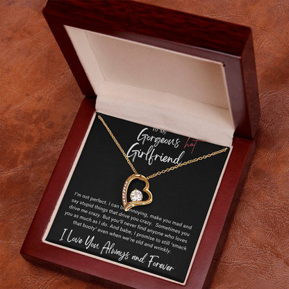 Black Love Knot Gorgeous Girlfriend Necklace