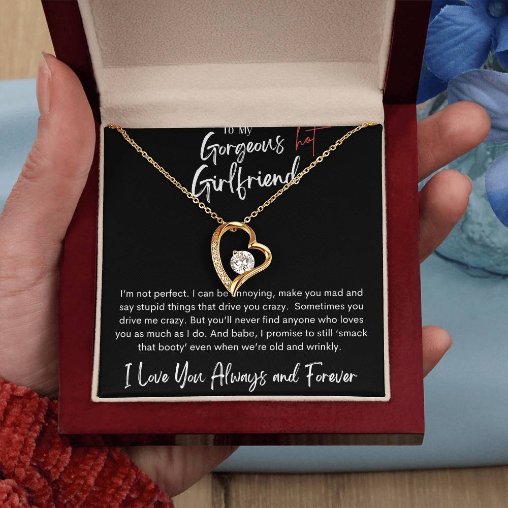 Black Love Knot Gorgeous Girlfriend Necklace