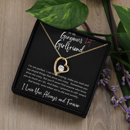 Black Love Knot Gorgeous Girlfriend Necklace