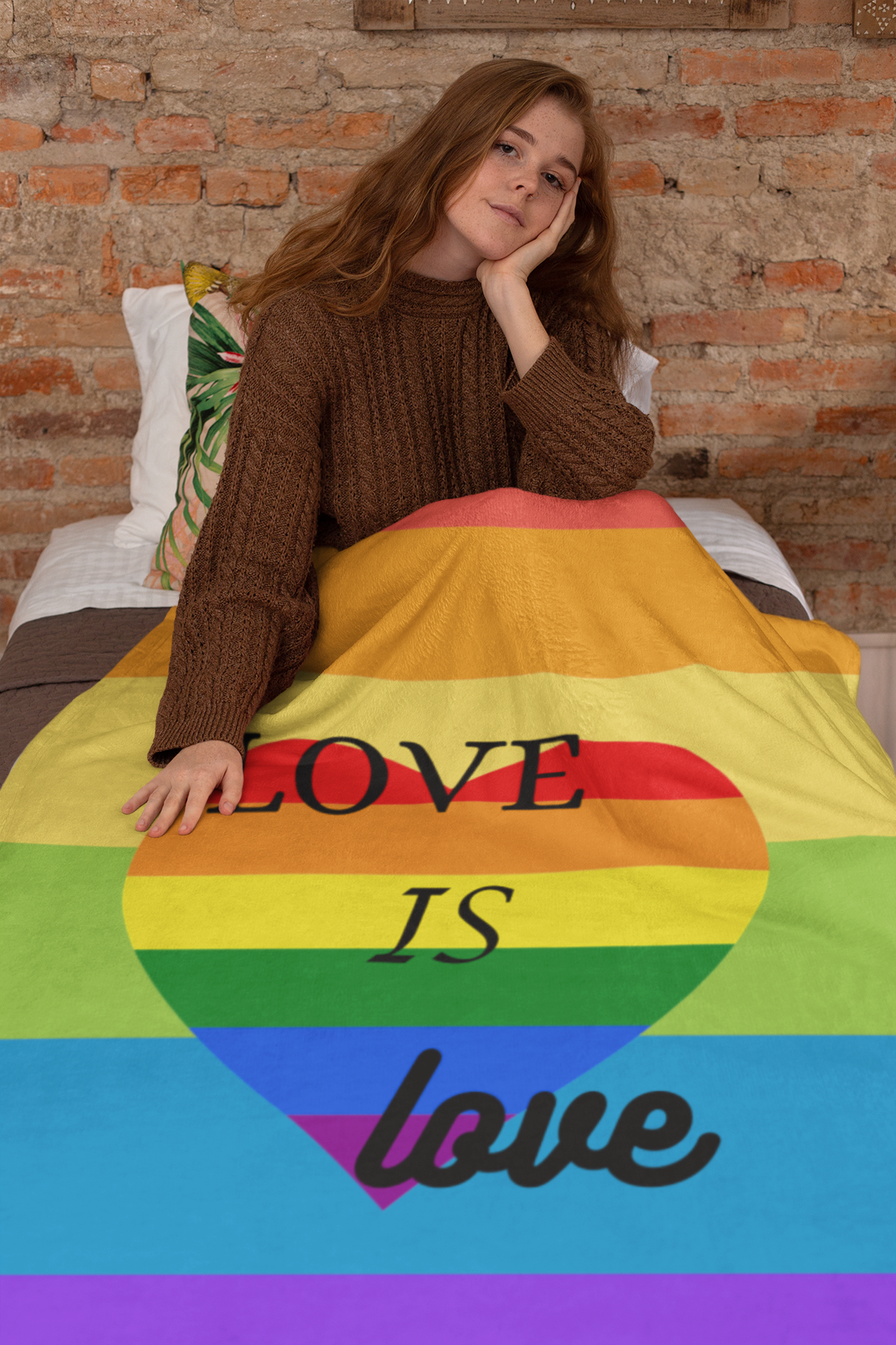 LOVE IS LOVE BLANKET